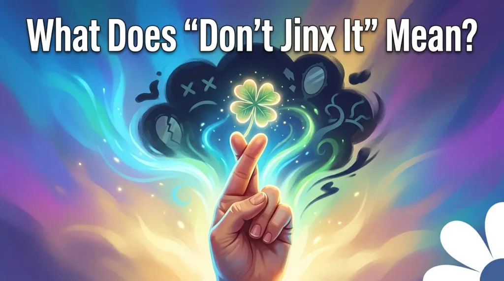 What Does “Don’t Jinx It” Mean