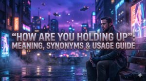 How Are You Holding Up