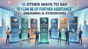 If I Can Be Of Further Assistance