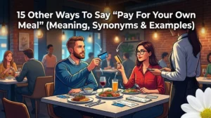 Pay For Your Own Meal
