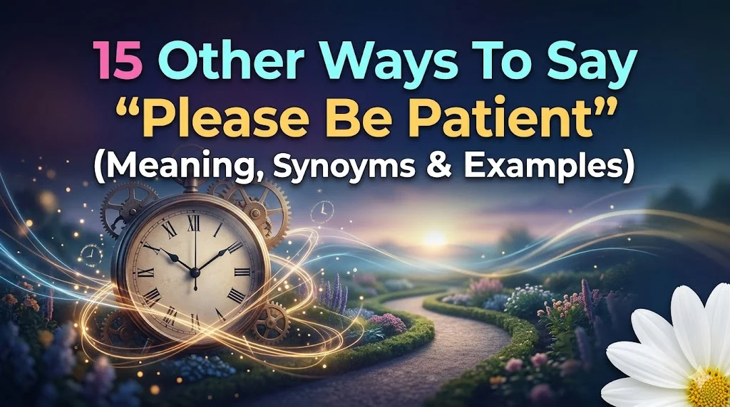 Please Be Patient