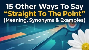 Straight To The Point