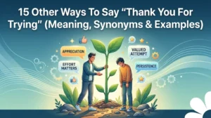 Thank You For Trying