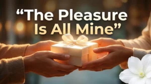 The Pleasure Is All Mine