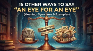 An Eye For An Eye