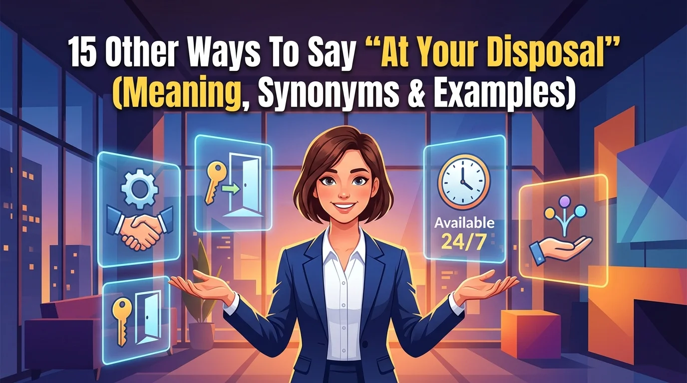At Your Disposal
