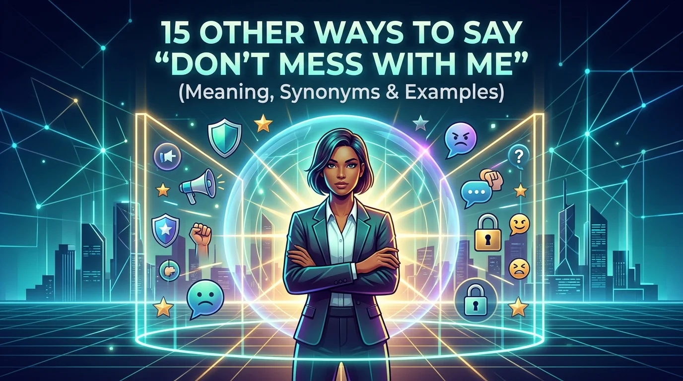 Don't Mess With Me