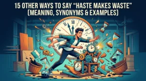 Haste Makes Waste