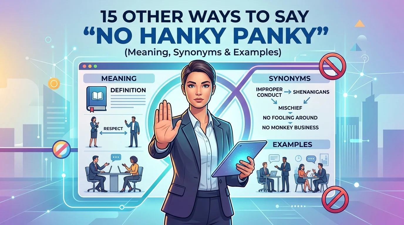 No Hanky Panky
