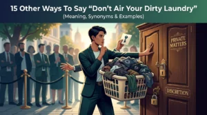 Don’t Air Your Dirty Laundry