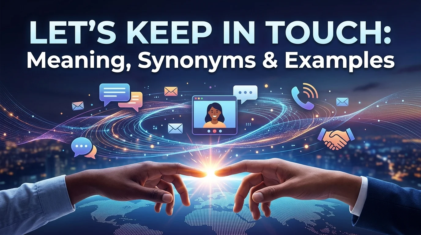 Let’s Keep In Touch
