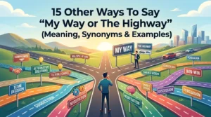 My Way or The Highway