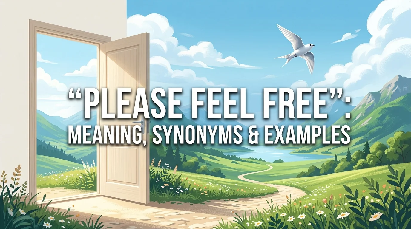 Please Feel Free