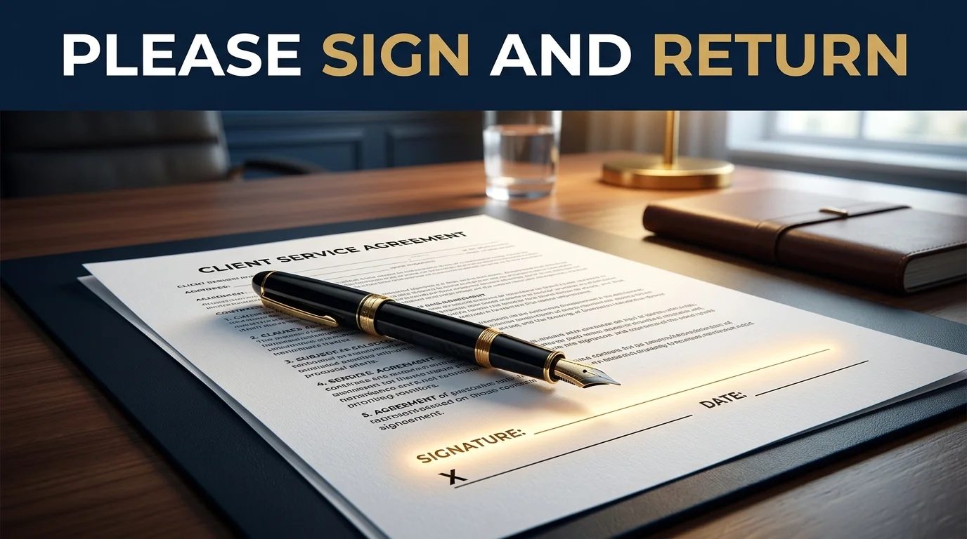 Please Sign And Return