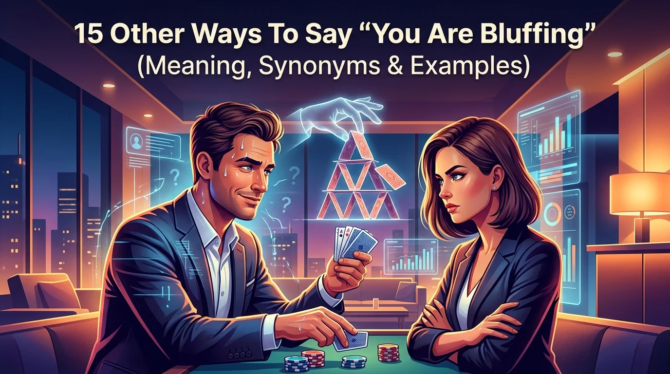 You Are Bluffing