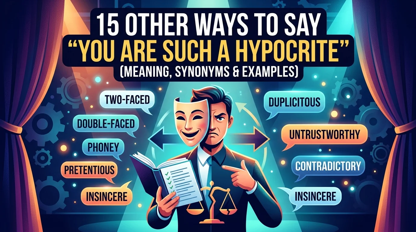 You Are Such A Hypocrite
